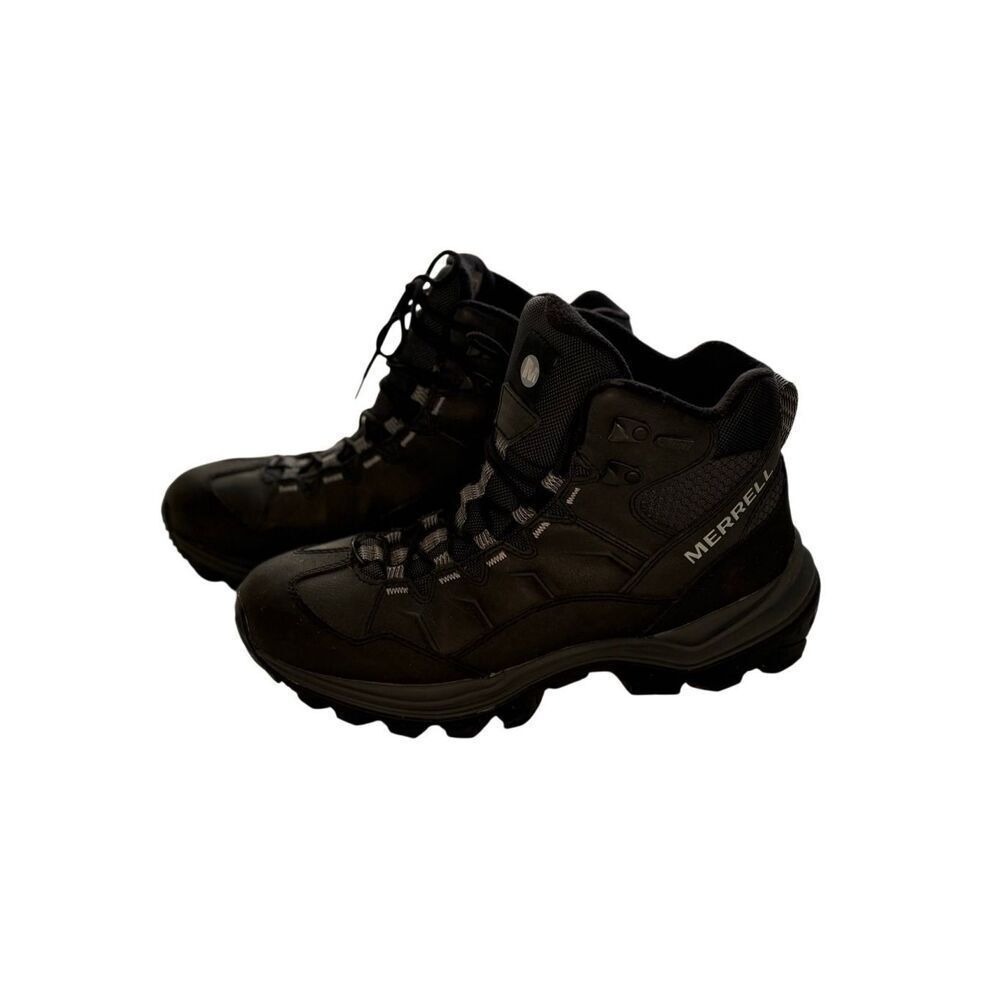 Merrell Thermo Chill black mid waterproof hiking boots - 10